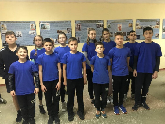 Городская спартакиада среди кадетских классов.